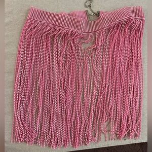 Rhinestone skirt/belt